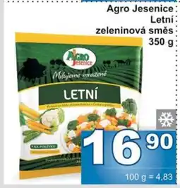 Jip Agro Jesenice Letní zeleninová směs 350 g nabídka