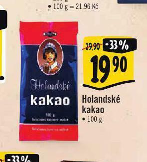 Albert Holandské kakao nabídka