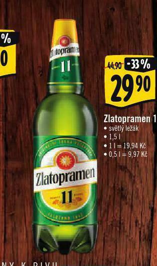 Albert Pivo zlatopramen 11 nabídka