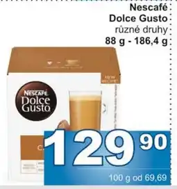 Jip Nescafé Dolce Gusto nabídka