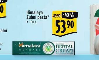 Albert Himalaya zubní pasta nabídka