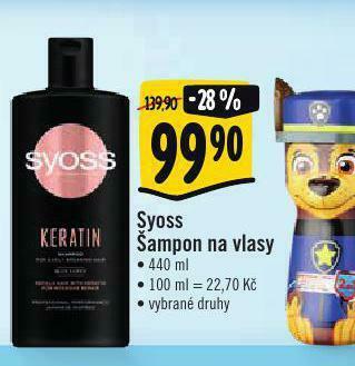 Albert Syoss šampon nabídka