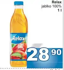 Jip Relax jablko 100% 1 l. nabídka