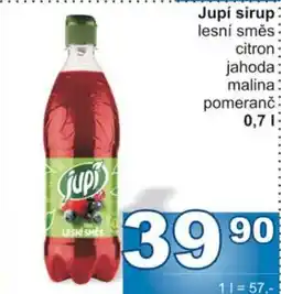 Jip Jupí sirup 0.7 l. nabídka