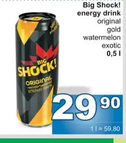 Jip Big Shock! energy drink 0.5 l. nabídka