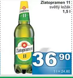Jip Zlatopramen 11 světlý ležák 1.5 l. nabídka