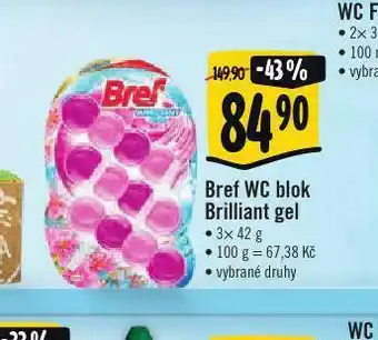 Albert Bref wc blok brilliant gel nabídka