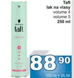 Taft lak na vlasy