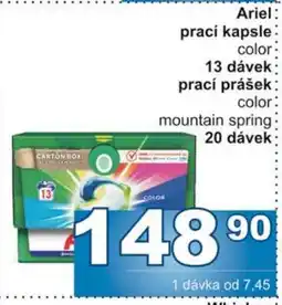 Jip Ariel prací kapsle nabídka