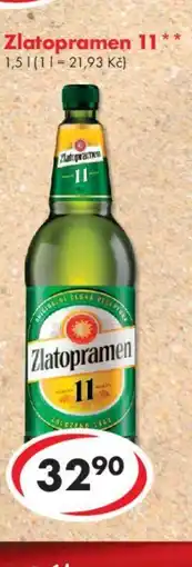 CBA Zlatopramen 11 nabídka