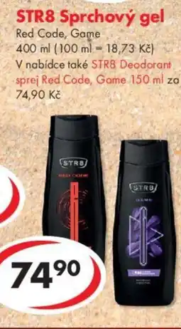 CBA STR8 Sprchový gel nabídka