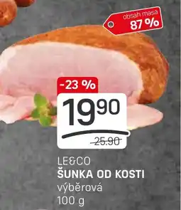 Flop LE&CO ŠUNKA OD KOSTI nabídka