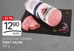 Flop KOSTELECKÉ UZENINY ČESKÝ SALÁM nabídka