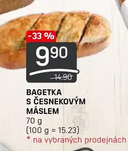 Flop BAGETKA S ČESNEKOVÝM MÁSLEM nabídka