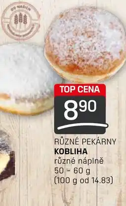 Flop RŮZNÉ PEKÁRNY KOBLIHA nabídka