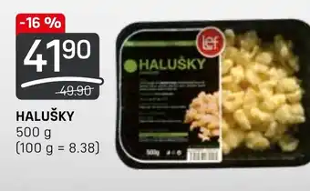Flop HALUŠKY nabídka