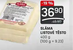 Flop SLÁMA LISTOVÉ TĚSTO nabídka