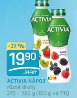 Flop ACTIVIA NÁPOJ nabídka