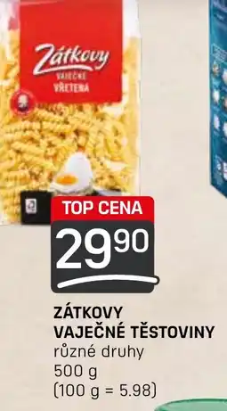 Flop ZÁTKOVY VAJEČNÉ TĚSTOVINY nabídka