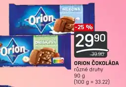 Flop ORION ČOKOLÁDA nabídka