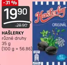 Flop HAŠLERKY nabídka