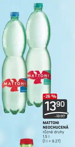 Flop MATTONI NEOCHUCENÁ nabídka