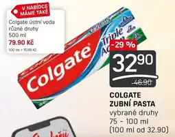 Flop COLGATE ZUBNÍ PASTA nabídka