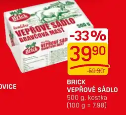 Flop BRICK VEPŘOVÉ SÁDLO nabídka