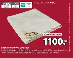 JYSK LNĚNÁ PŘIKRÝVKA LIABERGET nabídka