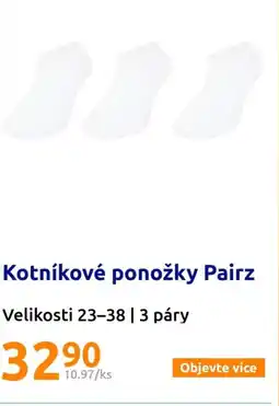 Action Kotníkové ponožky Pairz nabídka