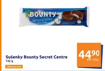 Action Sušenky Bounty Secret Centre nabídka