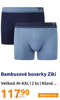 Action Bambusové boxerky Ziki nabídka