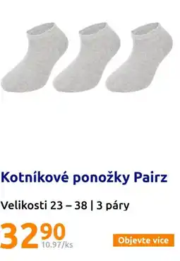 Action Kotníkové ponožky Pairz nabídka
