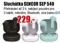EVA Sluchátka SENCOR SEP 540 nabídka