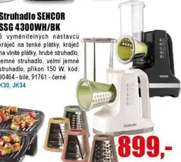 EVA Struhadlo SENCOR SSG 4300WH/BK nabídka
