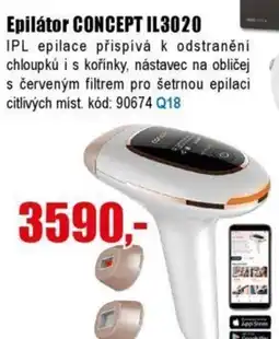 EVA Epilátor CONCEPT IL3020 nabídka