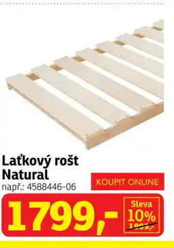 Asko Laťkový rošt Natural nabídka