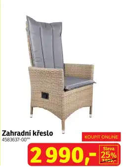 Asko Zahradní křeslo nabídka
