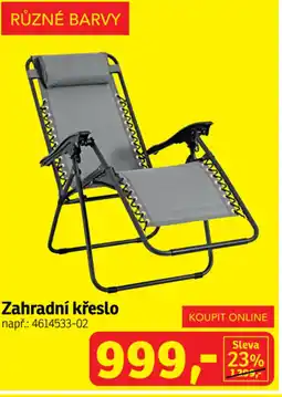 Asko Zahradní křeslo nabídka