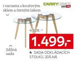 XXXLutz SADA ODKLÁDACÍCH STOLKŮ, 2DÍLNÁ nabídka