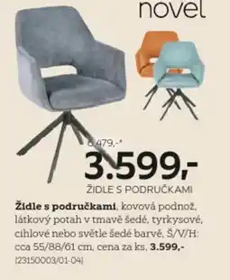 XXXLutz ŽIDLE S PODRUČKAMI nabídka