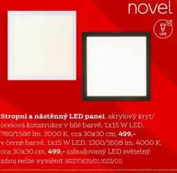 XXXLutz Stropní a nástěnný LED panel nabídka