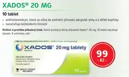 mojelekarna.cz XADOS® 20 MG 10 tablet nabídka