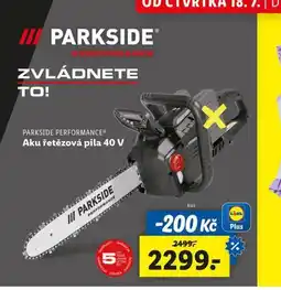Lidl Aku řetězová pila 40 v nabídka