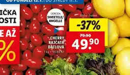 Lidl Cherry rajčata datlová nabídka