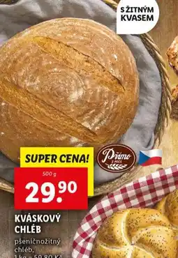 Lidl Kváskový chléb nabídka