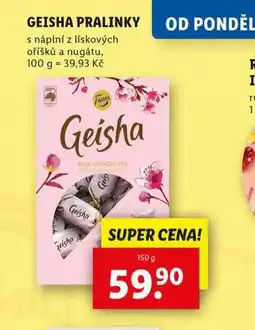 Geisha pralinky