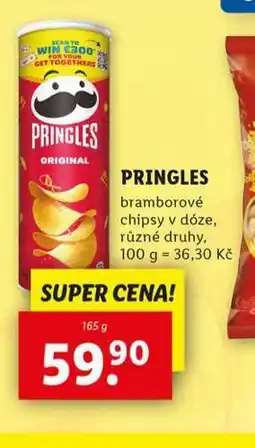 Lidl Pringles nabídka