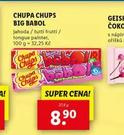 Lidl Chupa chups big babol nabídka
