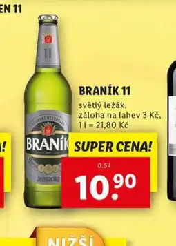 Lidl Pivo braník 11 nabídka